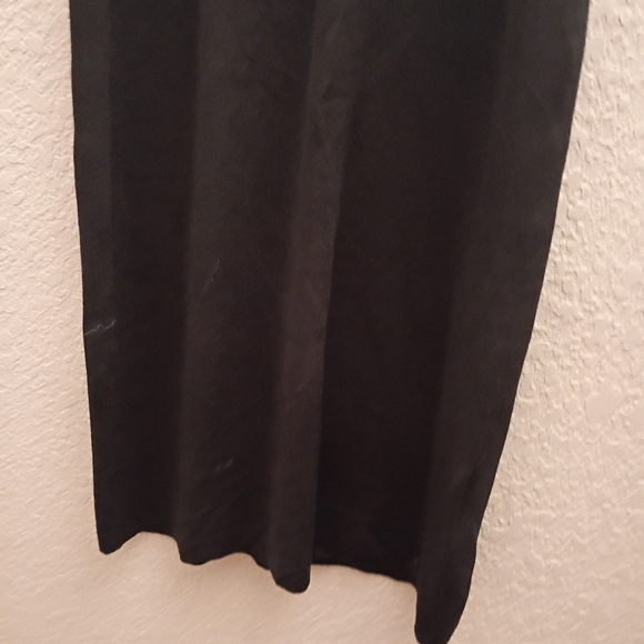 Kasper Medium Petite Classic Black Sweater Dress - Picture 4 of 6